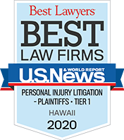 Personal Injury Litigation 2020 U.S News - Badge