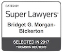 Super Lawyers Bridget G. Morgan 2017